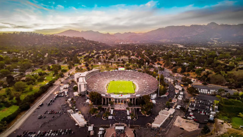 Rose Bowl Aerial View